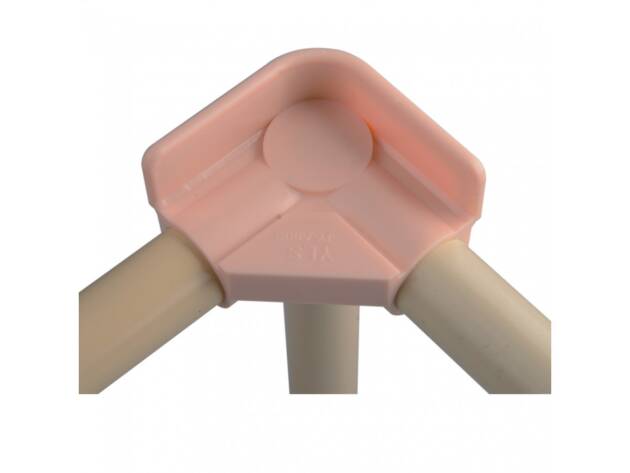 Plastic corner support joint