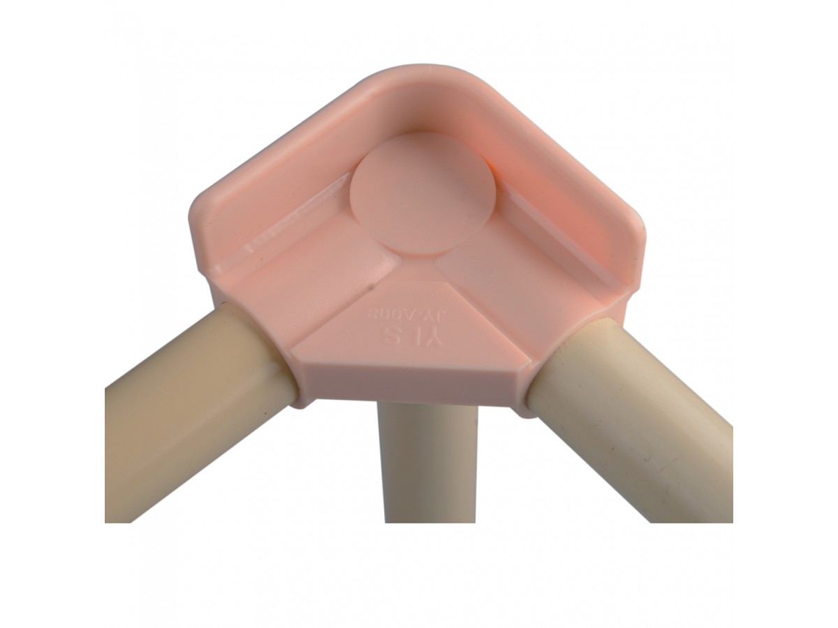 Plastic corner support joint