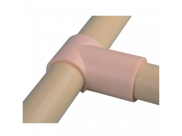 Plastic open T-joint