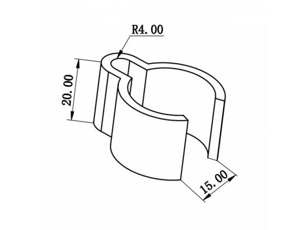 Plastic clamp