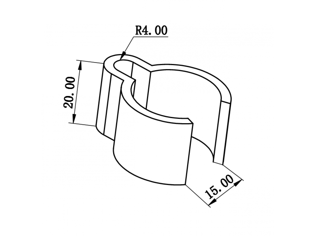 Plastic clamp