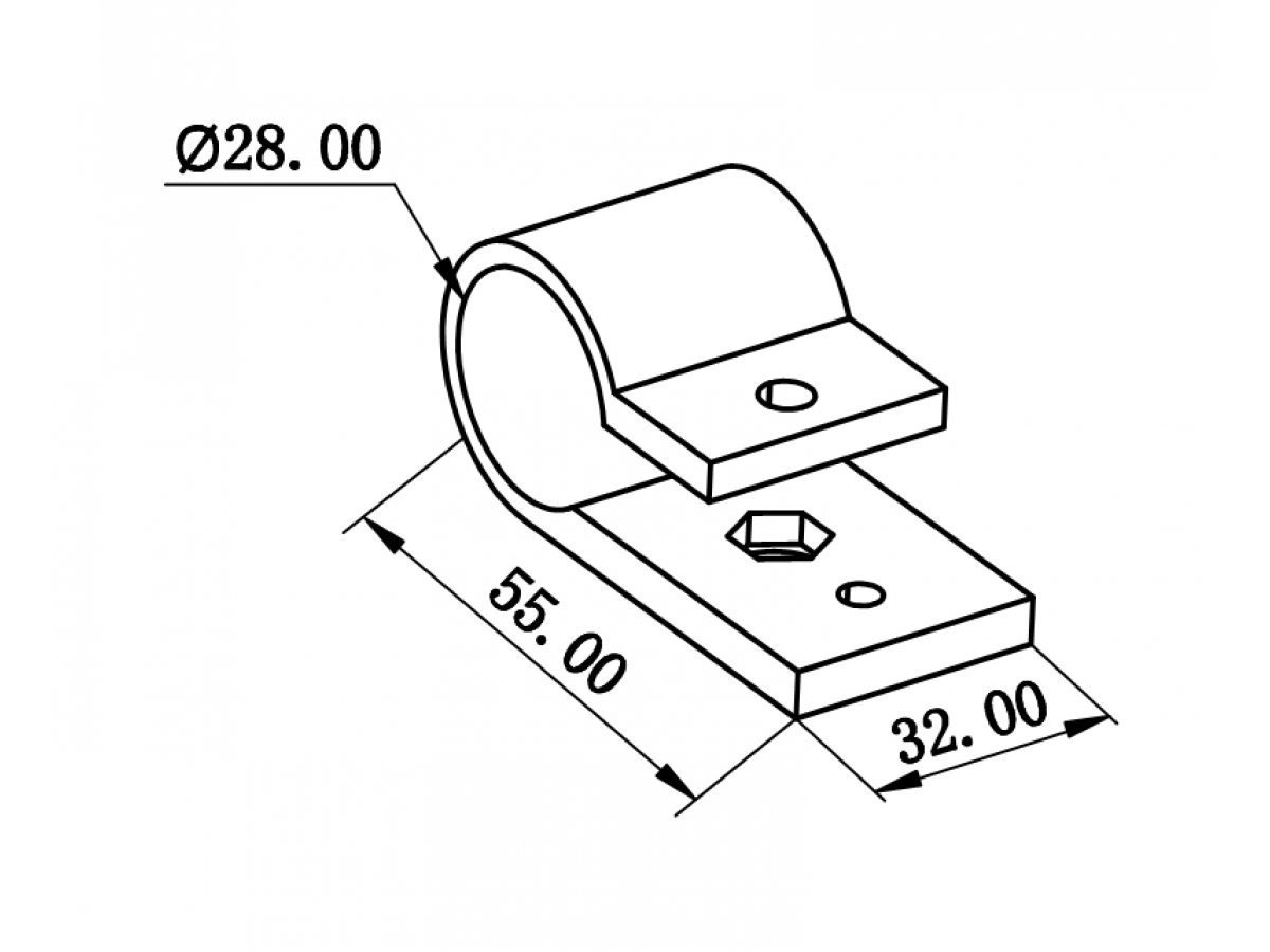 Plastic clamp