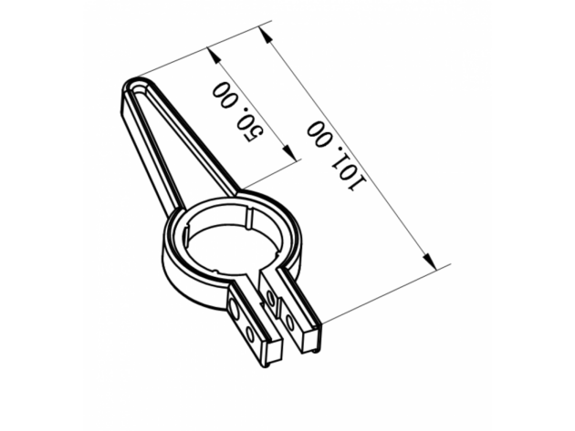 Plastic clamp