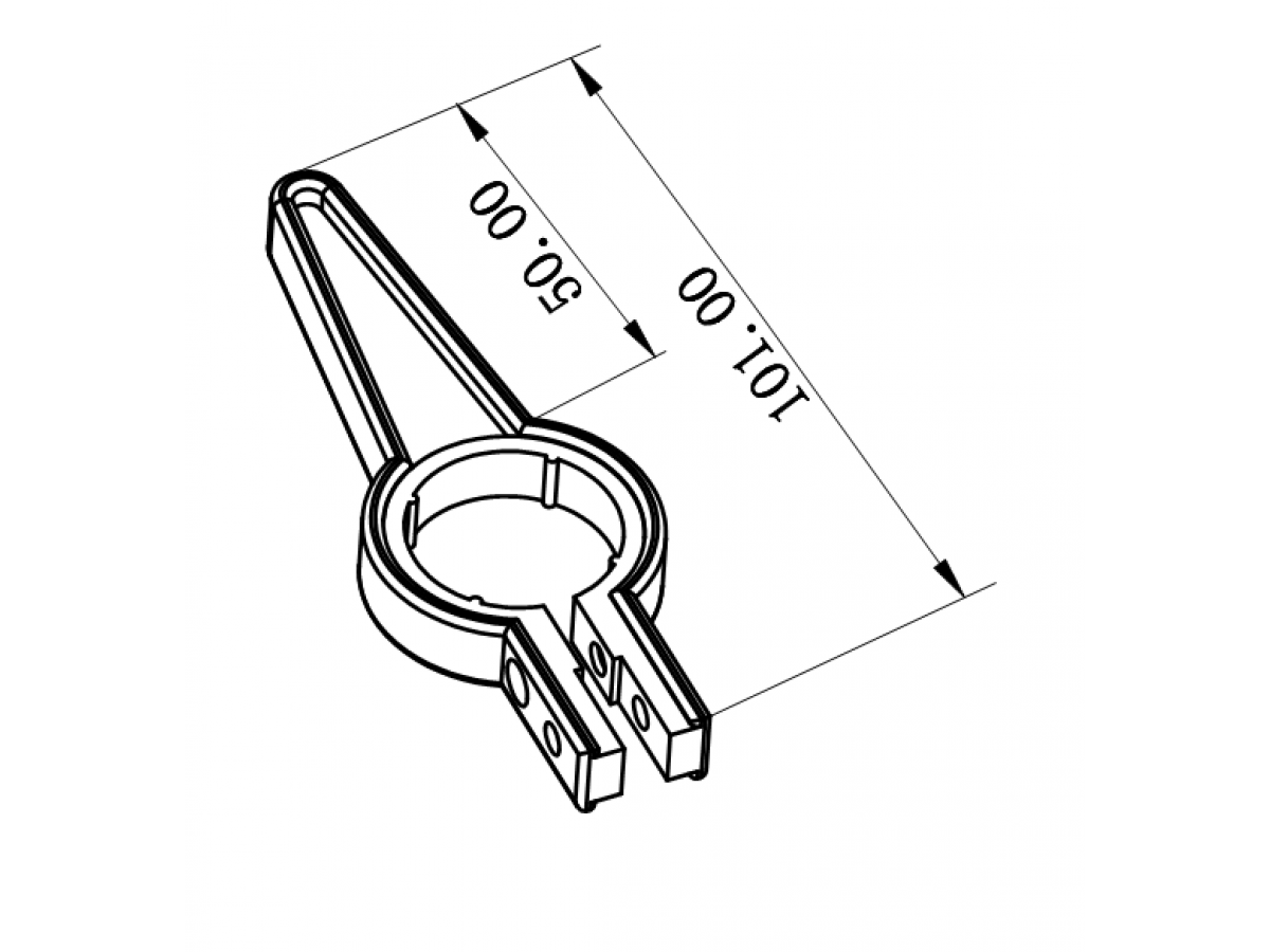 Plastic clamp