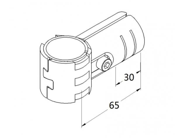 Single slider joint, set