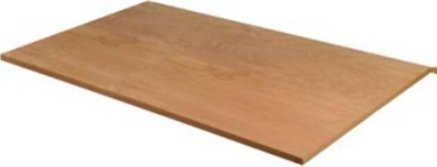 Table top beech-wood multilayer panel oiled