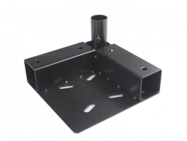 Corner metal for towing carts