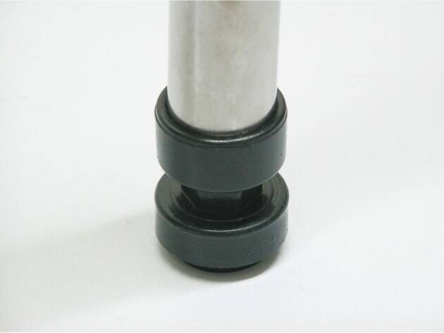 Kunststof voet, L=80mm, dia 35mm, antislip