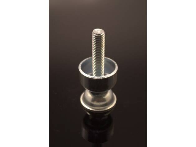 Stelvoet M10, L=61mm, dia 34mm, ESD