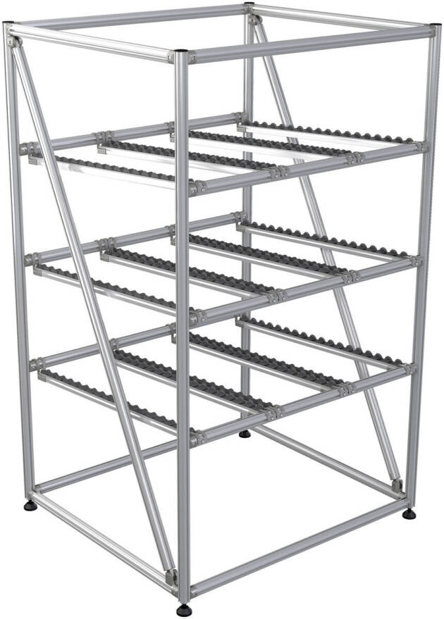 Doorrolstelling basismodule met 3 niveau's LF21EFL1300 - 1400x980mm - 600kg