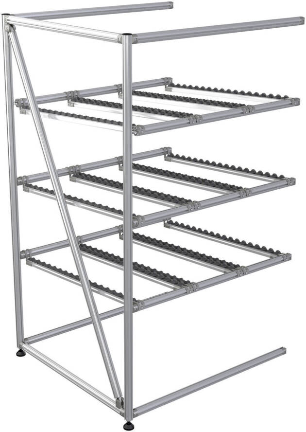 Doorrolstelling uitbreidingsmodule met 3 niveau's LF21EFL1301 - 1367x980mm - 600kg